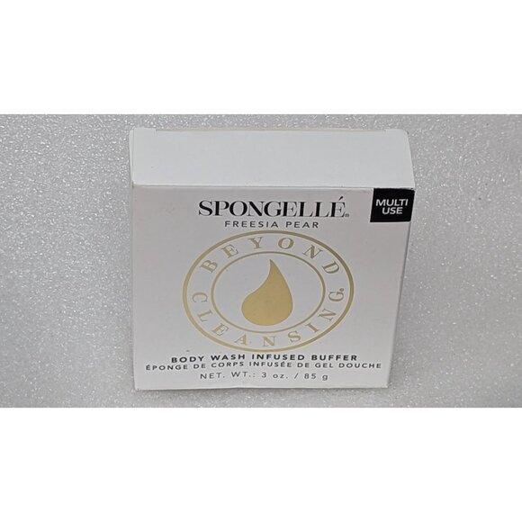 Spongellé Freesia Pear Body Wash Infused Buffer Beyond Cleansing Multi-Use 3 Oz - Picture 1 of 1